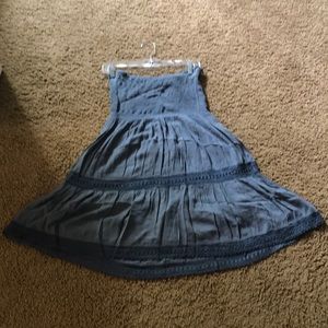 Strapless sundress